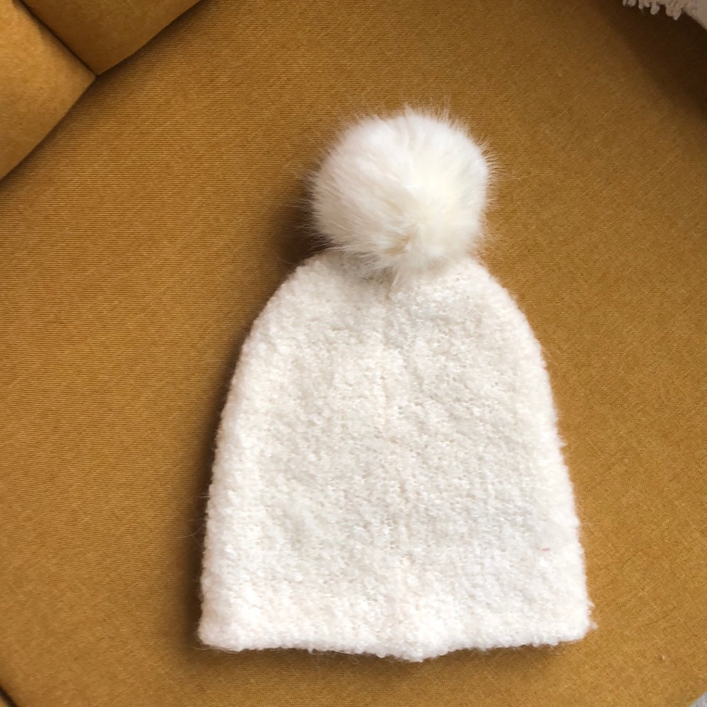 Off white beanie